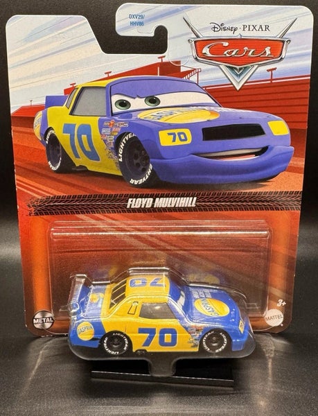 Disney Pixar Cars Gaspirin Floyd Mulvihill 70 Piston Cup Racer. Combine Ship! Carousel 1