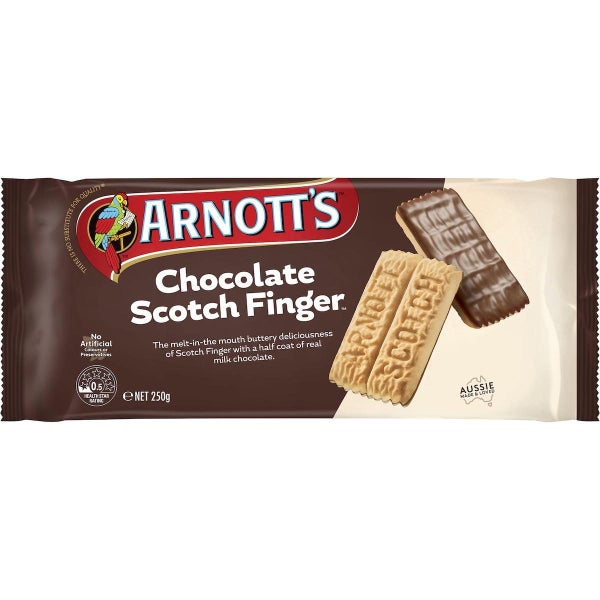 Arnotts Chocolate Scotch Finger Biscuits 250g Carousel 2
