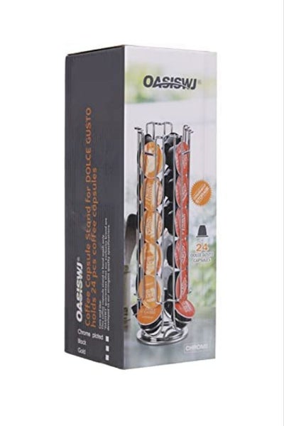 24 Rotating Espresso Capsule Holder coffee pods stand Carousel 1