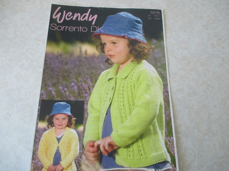 Baby Knitting Pattern - Wendy Cardigans Carousel 1