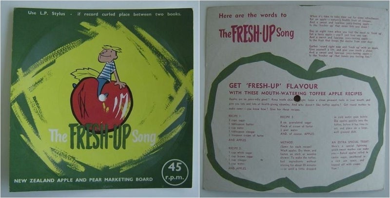 Kiwiana, Fresh-up Song 45RPM Carousel 1