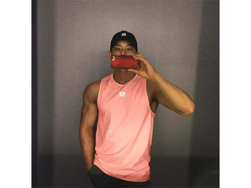 Vest Men's Summer Sports Shirt Street Sleeveless High Quality Men's T-Shirt Carousel 1