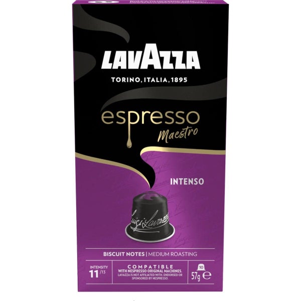 Lavazza Espresso Intenso Coffee Pods Capsules 10 Pack Carousel 2