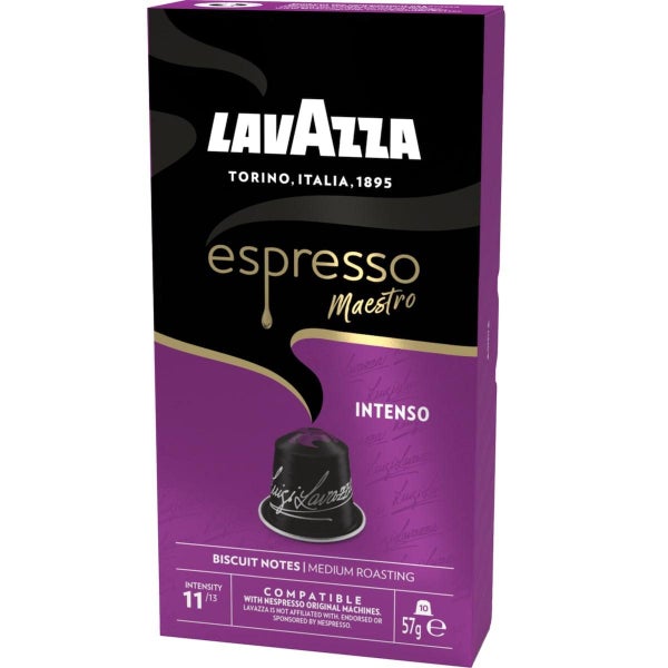 Lavazza Espresso Intenso Coffee Pods Capsules 10 Pack Carousel 3