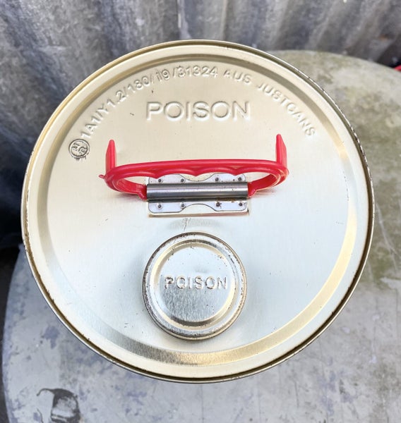 5L metal can for petrol with plastic nose $1 Reserve Carousel 2