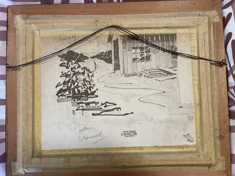 Peter Beadle - Cottage Cromwell Painting62854317232642111