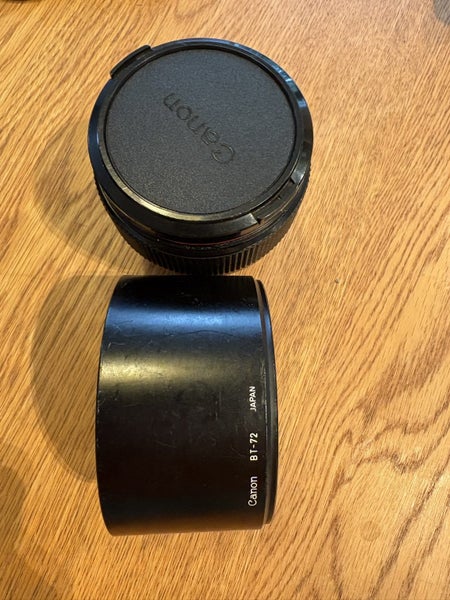 Canon FD 85mm 1.262931722462338114