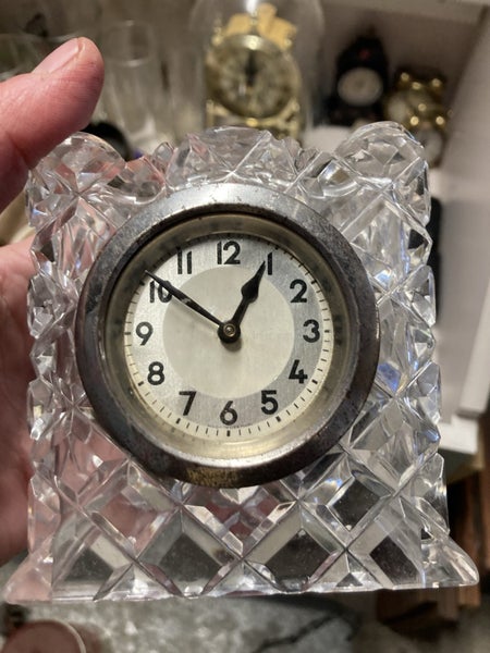 Vintage Germany made wind up clock Carousel 1