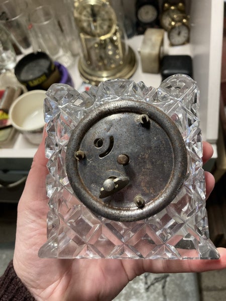 Vintage Germany made wind up clock Carousel 2