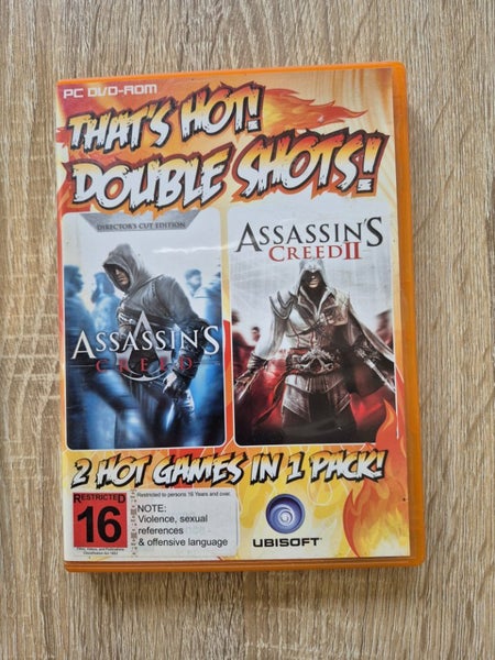 Assassins Creed 1 & Assassins Creed II 2 (PC Game, 2012) Brand New & Sealed Carousel 1