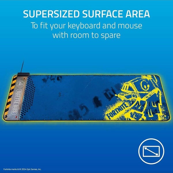 Razer Goliathus Chroma Extended RGB Soft Gaming Mouse Mat - Fortnite Edition Carousel 2
