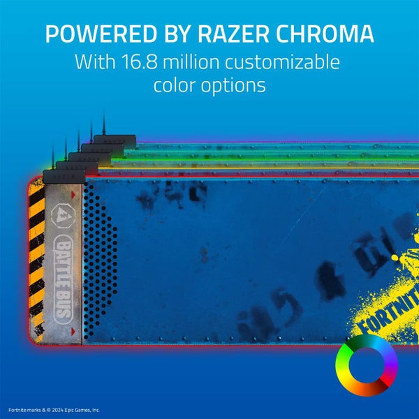 Razer Goliathus Chroma Extended RGB Soft Gaming Mouse Mat - Fortnite Edition Carousel 5