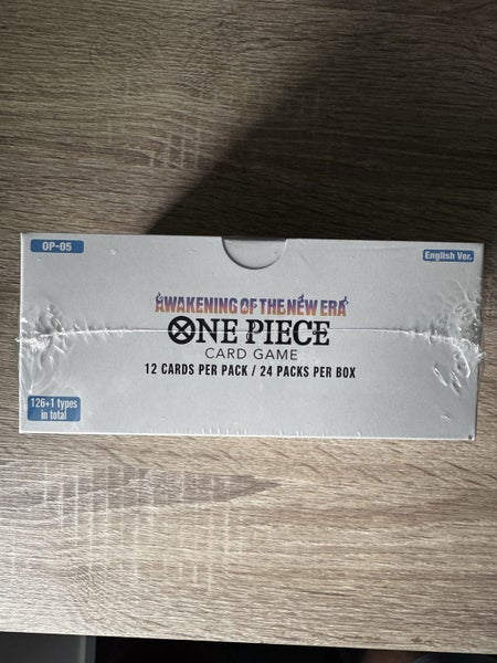 One Piece TCG OP-05 Sealed English Booster Box Carousel 2