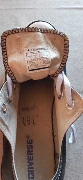 BLACK CONVERSE ALLSTAR SNEAKERS Carousel 2