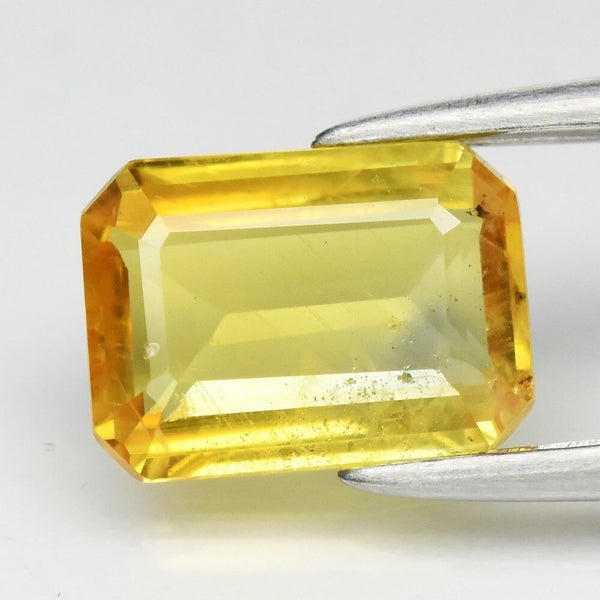 $1 RES * Buy Now $1,499.00 * 1.17ct Octagon Yellow SAPPHIRE Gemstone Loose Carousel 1