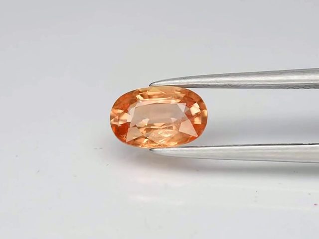 $1 RES * Buy Now $1,550.00 * 1.16ct Oval Yellow Orange SAPPHIRE Gemstone Loose Carousel 2