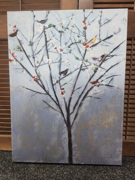 Spring canvas print 80 x 60cm Carousel 1