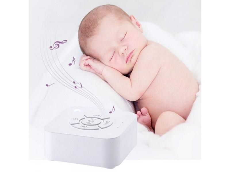 White Noise Machine USB Rechargeable Timed Shutdown Sleep Sound Machine For Carousel 1