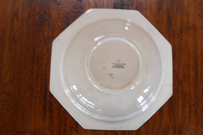 Vintage Serving Bowl - Regal Pottery Co Cobridge England Carousel 3
