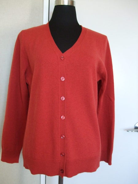 Emerge 100% Merino Cardigan Sz L Great Lightly Worn Condition Carousel 1