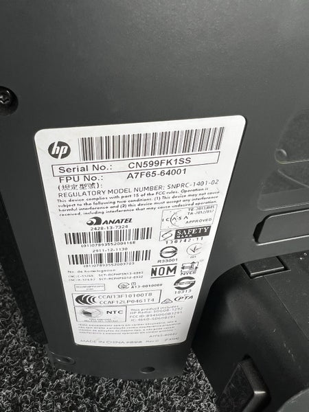 HP printer Carousel 3