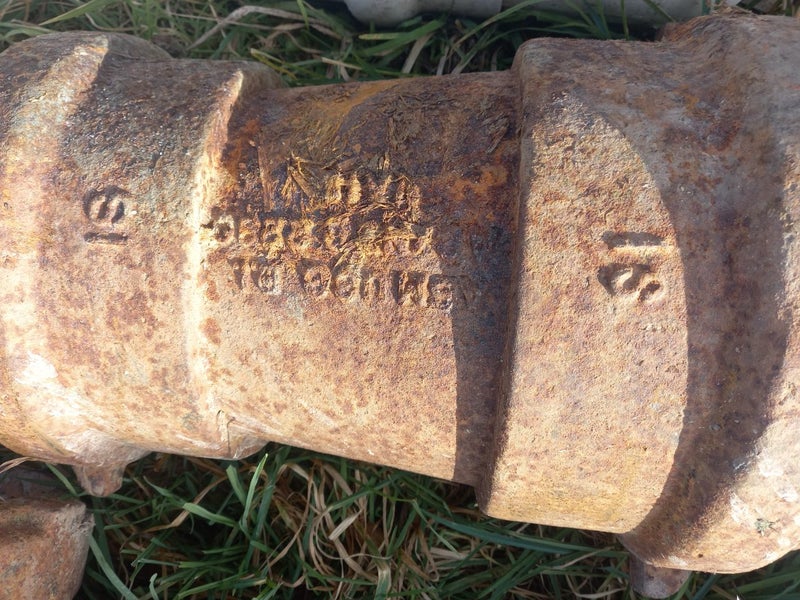 Irrigation main line Carousel 7
