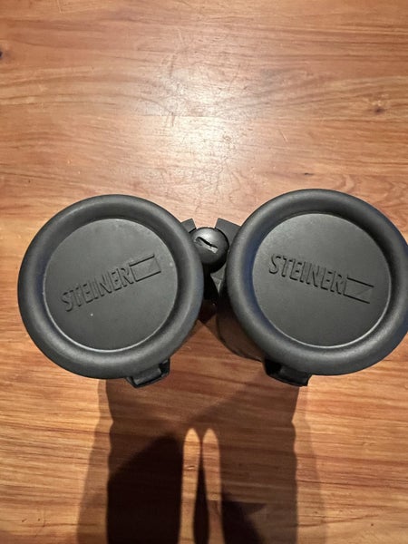 Steiner Safari Ultrasharp 10x42 binoculars and Manitoba chest front carry bag Carousel 5