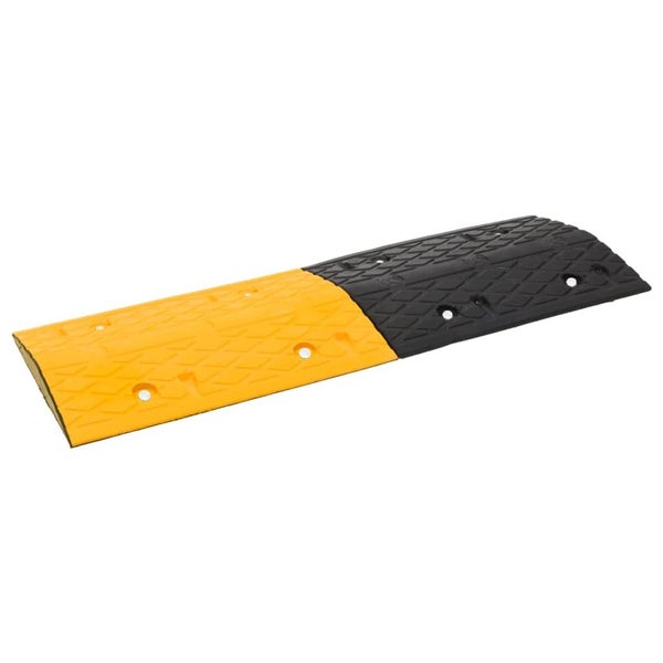 Speed Hump Yellow&Black 97X32.5X4 Cm Rubber Optobl Carousel 1