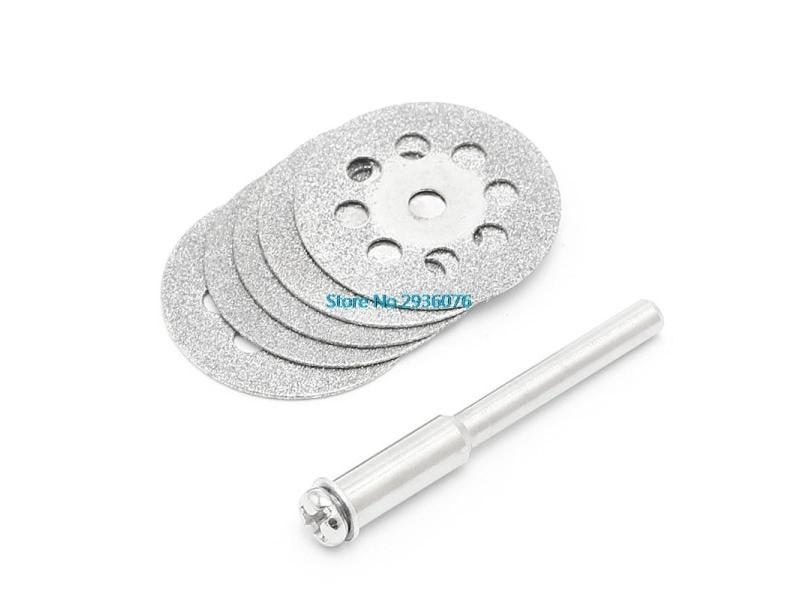 New 5pcs Diamonte Cutting Disc Grinding Wheel Drill Circular Saw Blade Wood Carousel 1