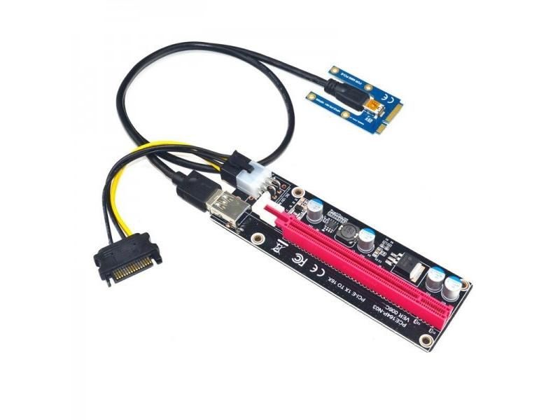 Mini PCIe To PCI Express 16X Riser For Laptop External Graphics Card EXP GDC Carousel 1