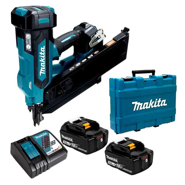 Makita Framing Nailer 18v KIT DBN900RTE Makita Battery Nail Gun Kit628638463959051129