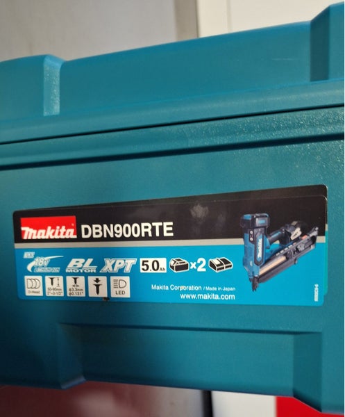 Makita Framing Nailer 18v KIT DBN900RTE Makita Battery Nail Gun Kit62863846395905111