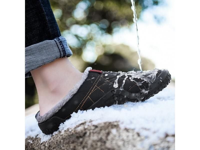 New Cotton Slippers Men Winter Outdoor Men Shoes WaterProof Carousel 1
