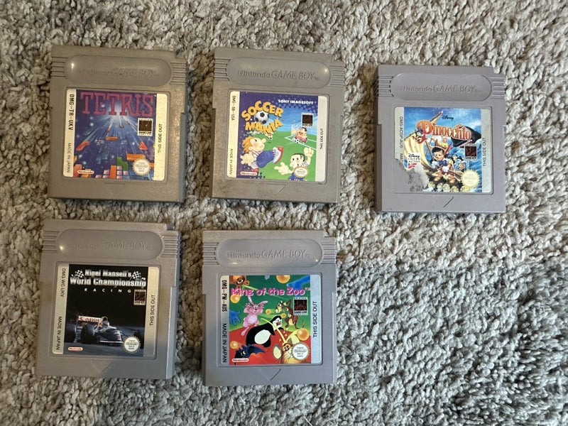 Vintage 1989 GAMEBOY - Working - Plus Extras62863851205761113