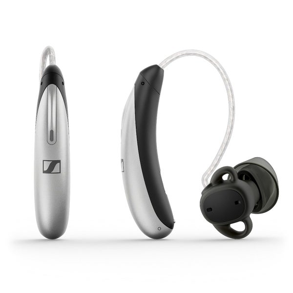 Sennheiser All-Day Clear Slim ADCS1 Bluetooth OTC Hearing Aids Carousel 1