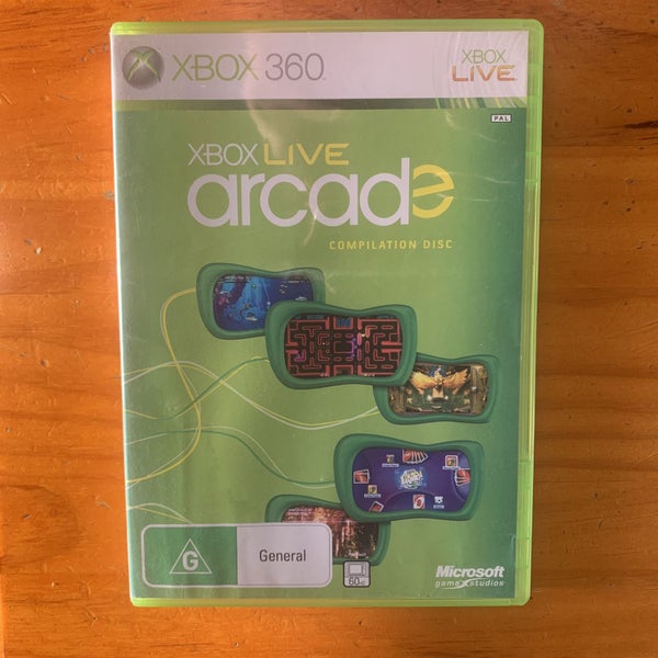 XBOX LIVE arcade Compilation disc Carousel 1