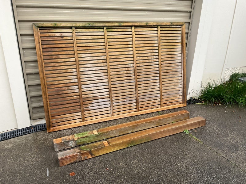 1.983 x1.220mm Trellis Fence/Screen Panel Framed Carousel 2