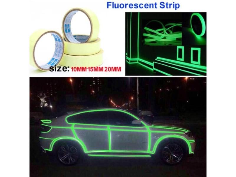 Reflective Glow Luminous Fluorescent Tape Night Vision Glow In Dark Carousel 1