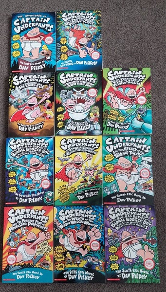 Captain underpants books x11 Carousel 1
