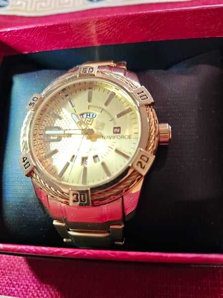 Naviforce Gold Coloured Dress watch Real Nice62864731567745112