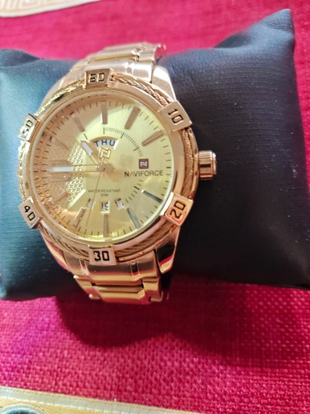 Naviforce Gold Coloured Dress watch Real Nice62864731567745113