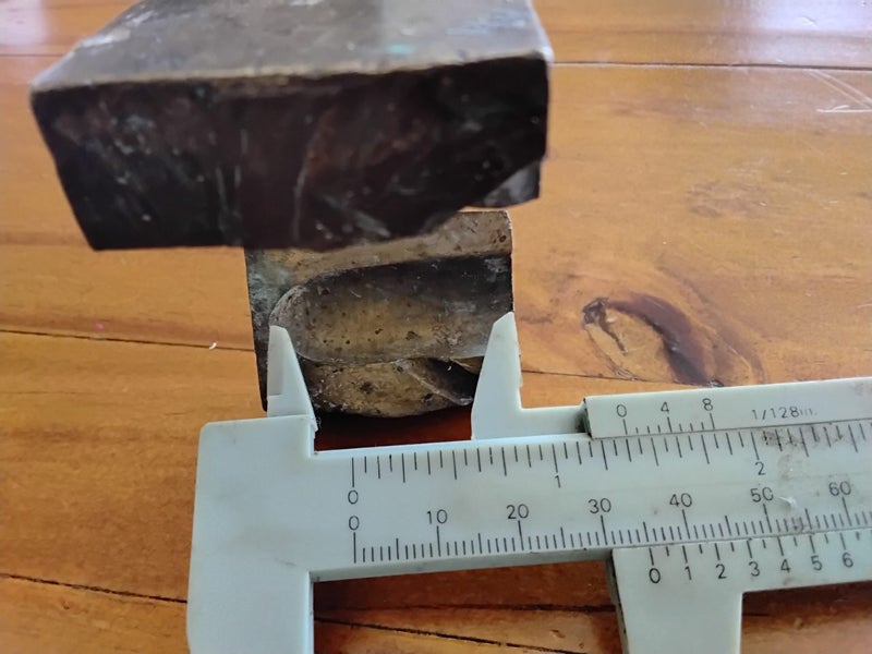 Antique Brass Blackpowder Gun bullet mold Carousel 6