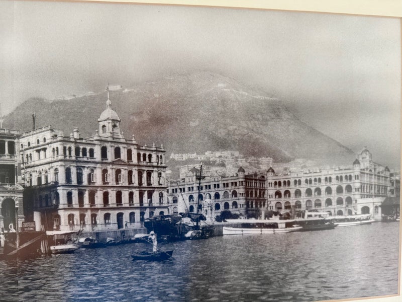 Vintage Hong Kong Harbour Waterfront photo62854315335170112