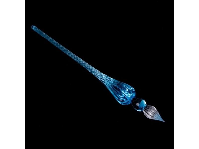 1 Pc Glass Drip Fountain Pen Vintage Glass Dip Dipping Pen Signature Filling Carousel 2