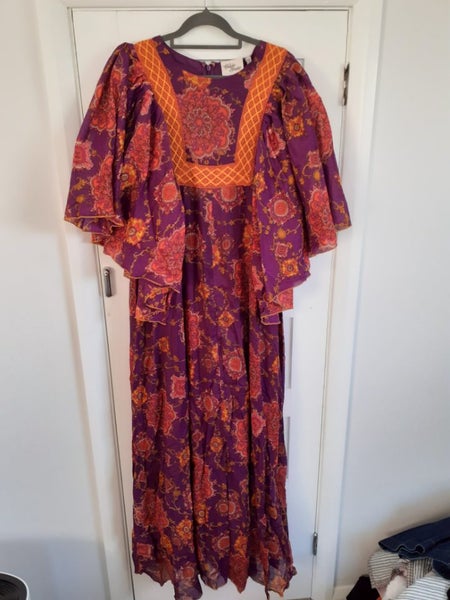 Delightfully retro hippy gown UK size 16 Carousel 1