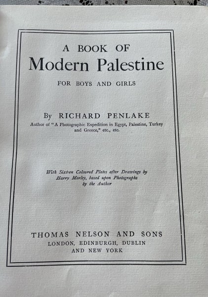 A Book of Palestine Carousel 2