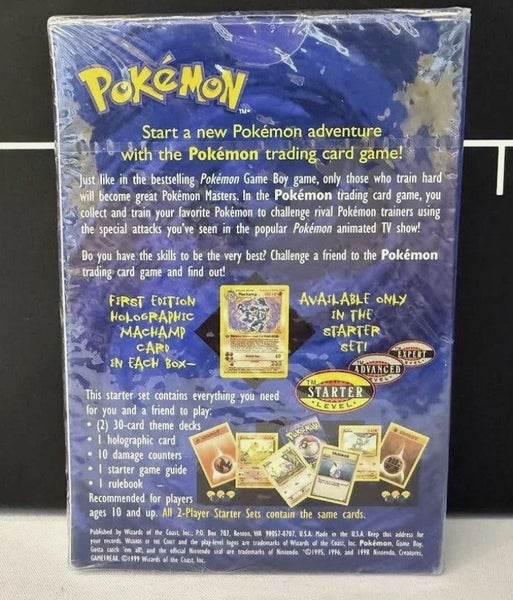 1999 Pokémon TCG 2-Player Starter Deck - Factory Sealed WOTC - First Ever Deck! Carousel 2