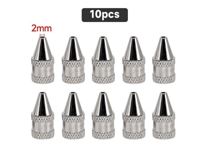 1mm 2mm Nozzle Iron Tips Metal Soldering Welding Tip For Electric Vacuum Solder Carousel 1