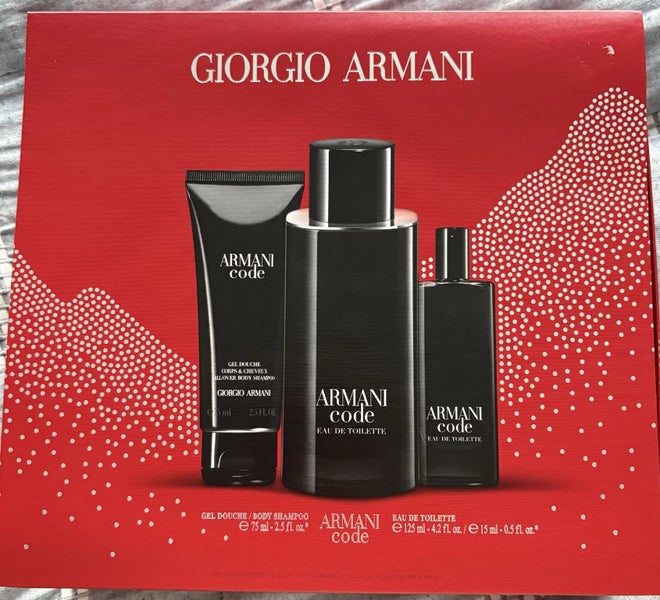 Armani Code by Giorgio Armani 125ml EDT 3 Piece Gift Set62863869334530111