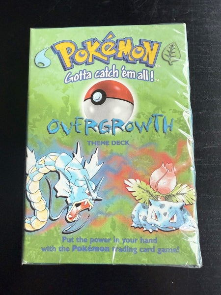 Pokemon TCG Base Set Overgrowth Theme Deck – Factory Sealed WOTC 1999! Carousel 1